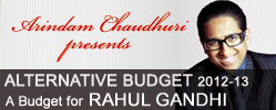 arindam chaudhuri on budget
